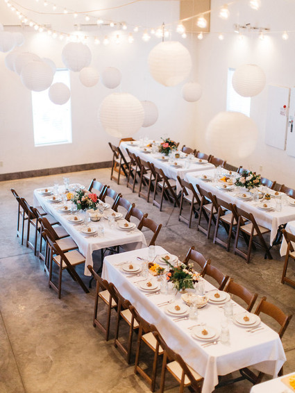 Vintage barn reception
