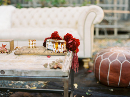 Fall jewel toned wedding