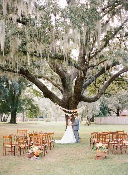 Vintage Flordia summer wedding