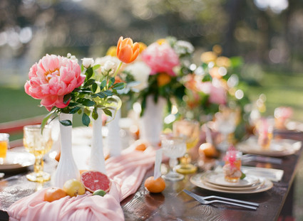 Vintage Flordia summer wedding