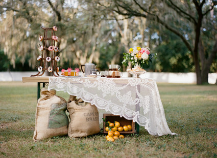 Vintage Flordia summer wedding Inspiration