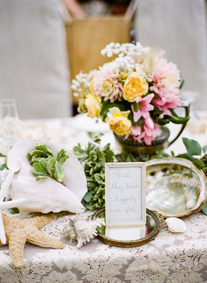 California garden wedding