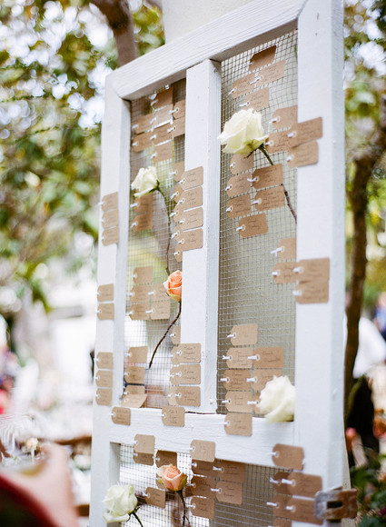 California garden wedding