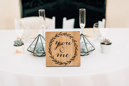 Geometric centerpiece Inspiration