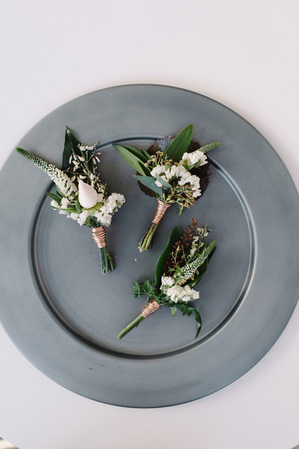Groom's boutonnière
