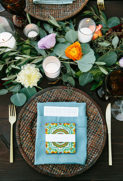 Spanish style place setting Inspiration