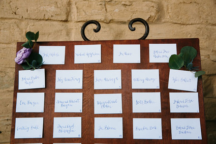 Escort card display Inspiration