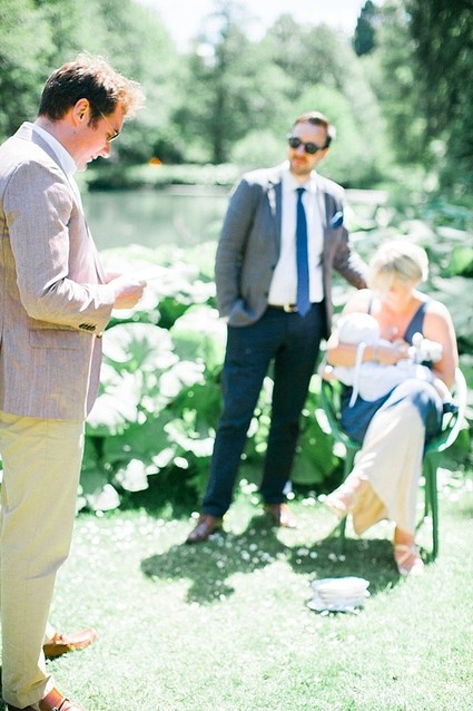 Spring boy baby naming party