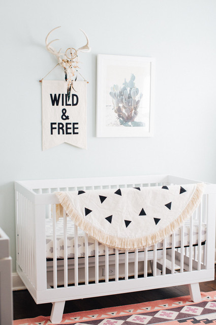 desert inspired boys nursery