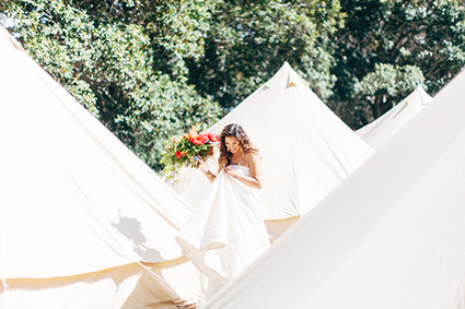 California glamping wedding Inspiration