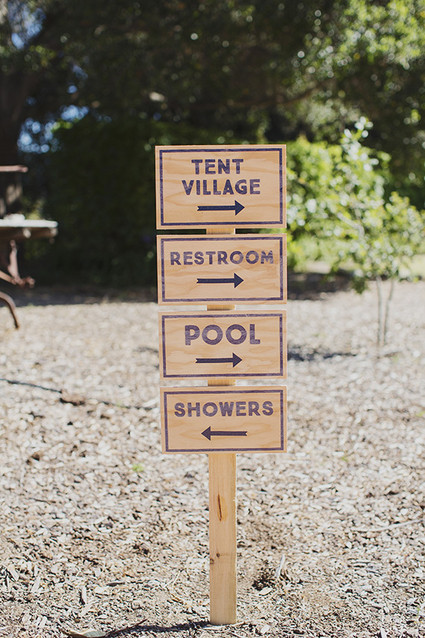 California glamping wedding Inspiration