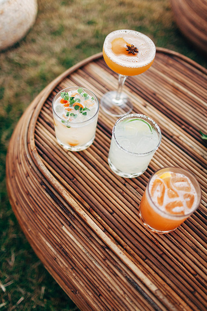 Wedding cocktails