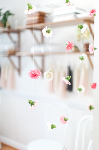 simple blush baby shower ideas