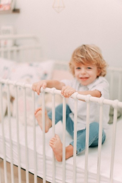 vintage french girls nursery