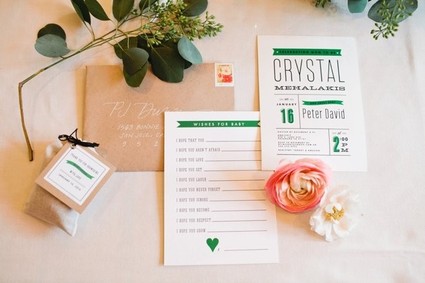 Baby shower invitations