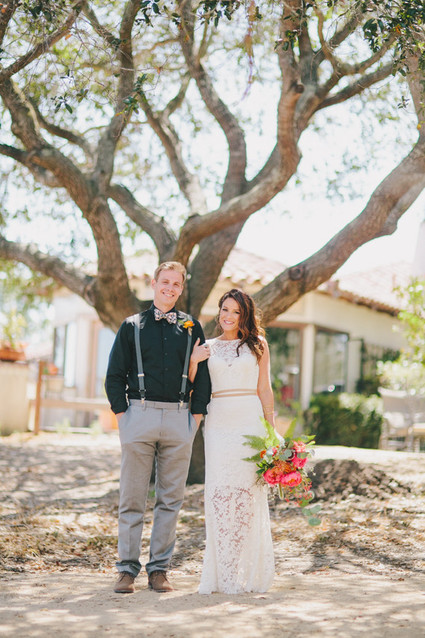 California summer wedding