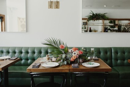 Justina Blakenly for Wedding Paper Diva's launch party