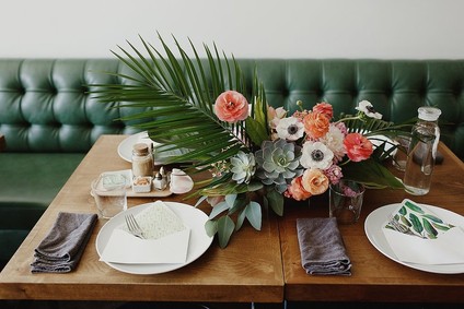 Justina Blakenly for Wedding Paper Diva's launch party Inspiration