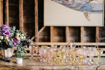 Vintage glassware