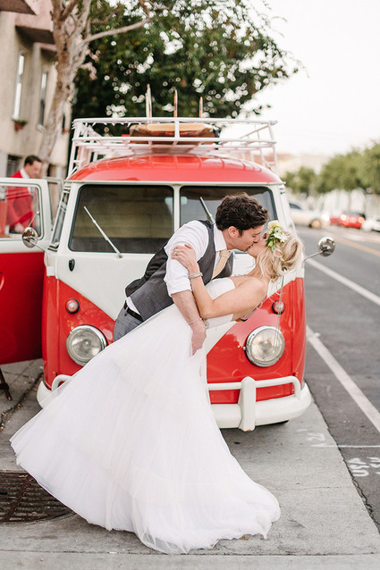 Volkswagen bus portrait