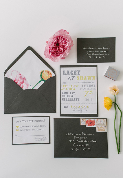 Wedding invitation suite