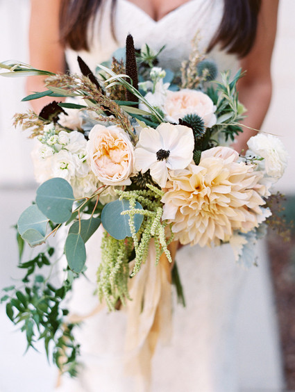 Fall bridal bouquet