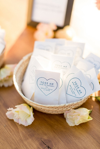 Ceremony favors Inspiration