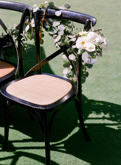 Ceremony floral decor
