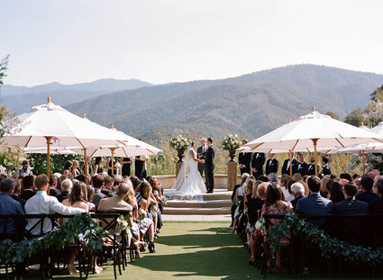 Holman Ranch wedding ceremony Inspiration