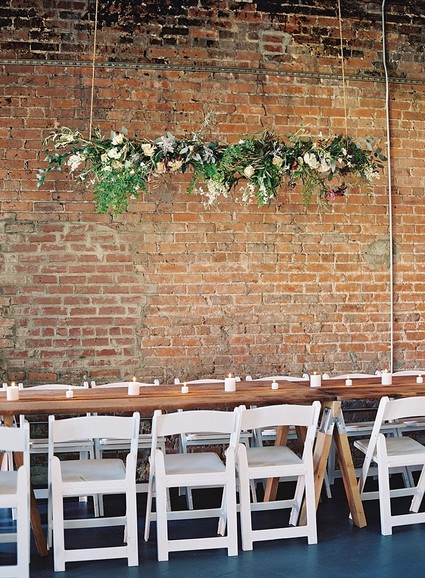 Romantic winter baby shower