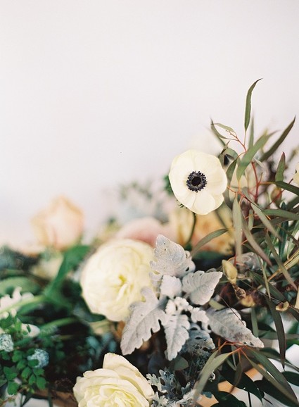 Romantic winter baby shower