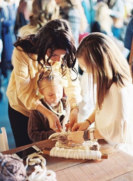 Romantic winter baby shower