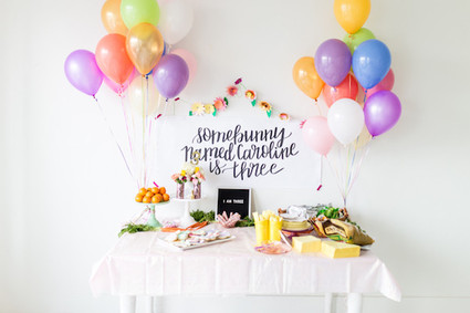 spring bunny party ideas Inspiration