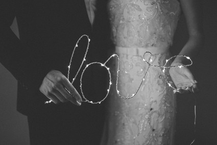 Love wedding signage