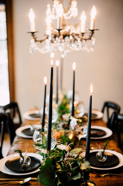 Vintage winter wedding inspiration