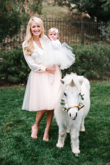 a real unicorn party visitor