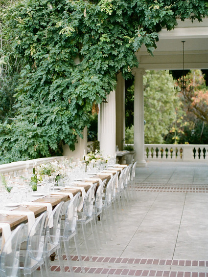 Elegant modern tablescape