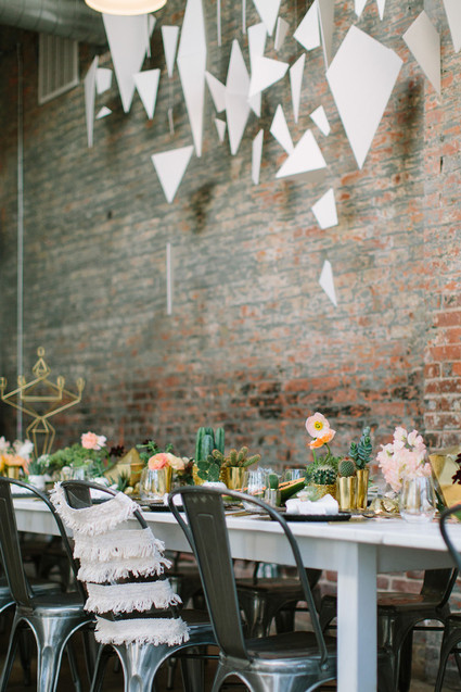 California boho chic baby shower