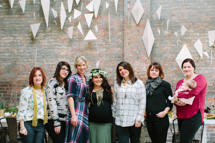 California boho chic baby shower