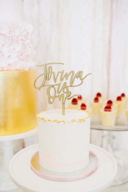 1st birthday smash cake