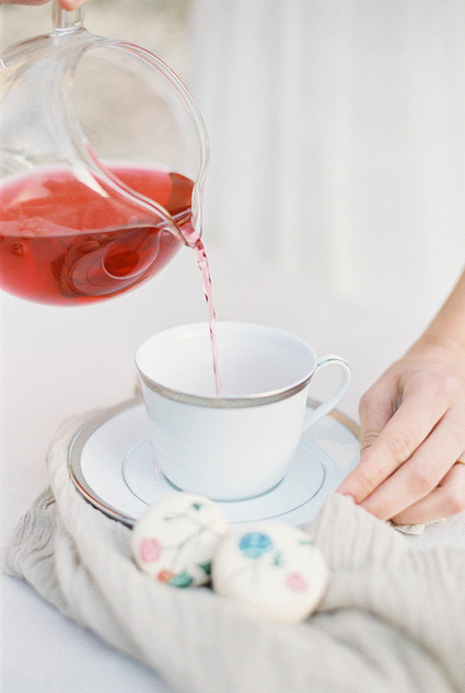 Garden tea party wedding inspiration