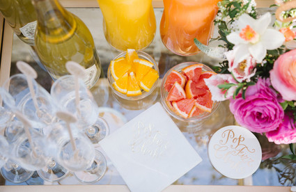 easter brunch bubbly bar Inspiration