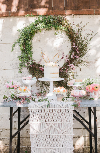 Easter brunch table inspiration Inspiration