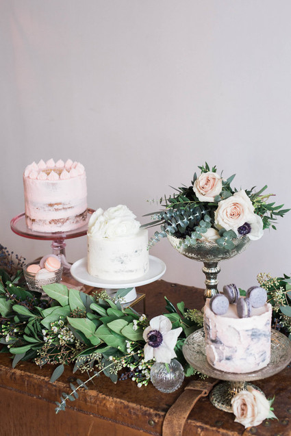 Wedding cake display