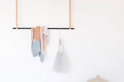 modern copper girls room