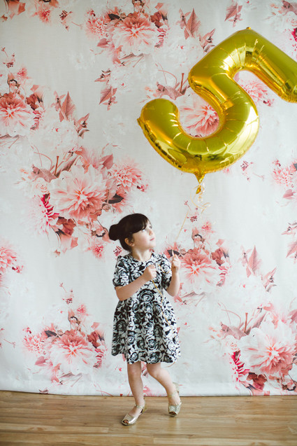 Floral spring birthday