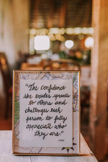 Wedding signage