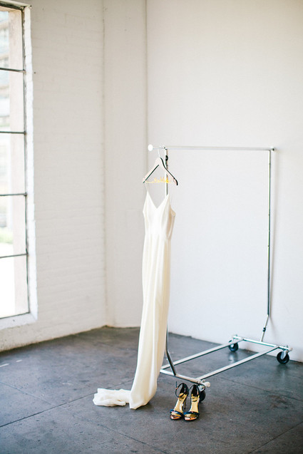 Modern wedding dress