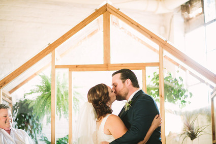 DIY Greenhouse wedding