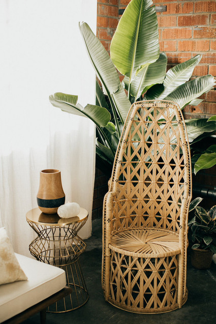 Tropical party decor